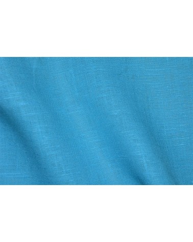 Leinen 185g/m² Türkis blau 150cm breit (OBR 491 1421)