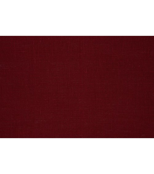 Linen 185g/m² bordeaux red 145cm width (OBR 491 511)
